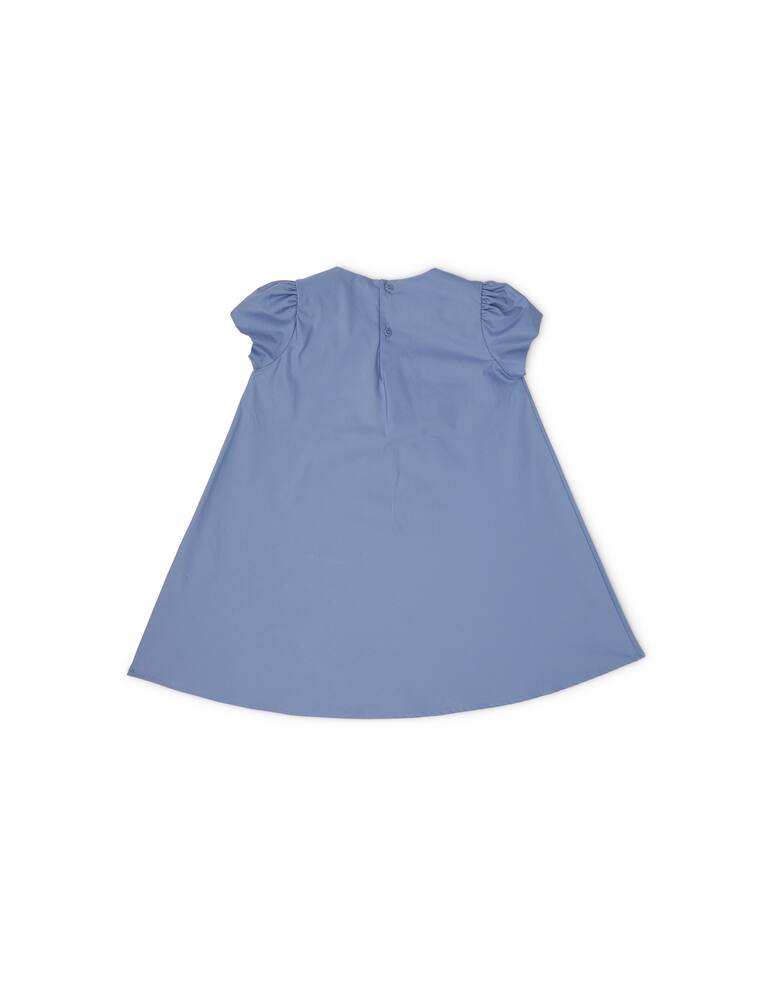 rinascente Il Gufo Short sleeveless dress with applied flower