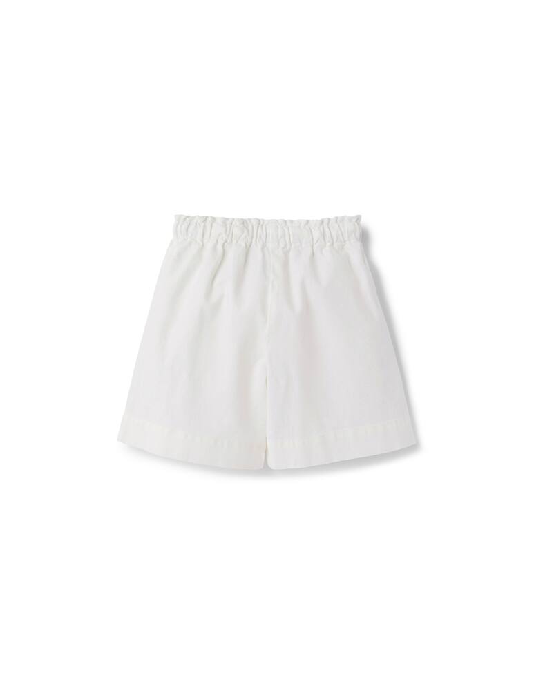 rinascente Il Gufo Bermuda in canvas con coulisse in vita