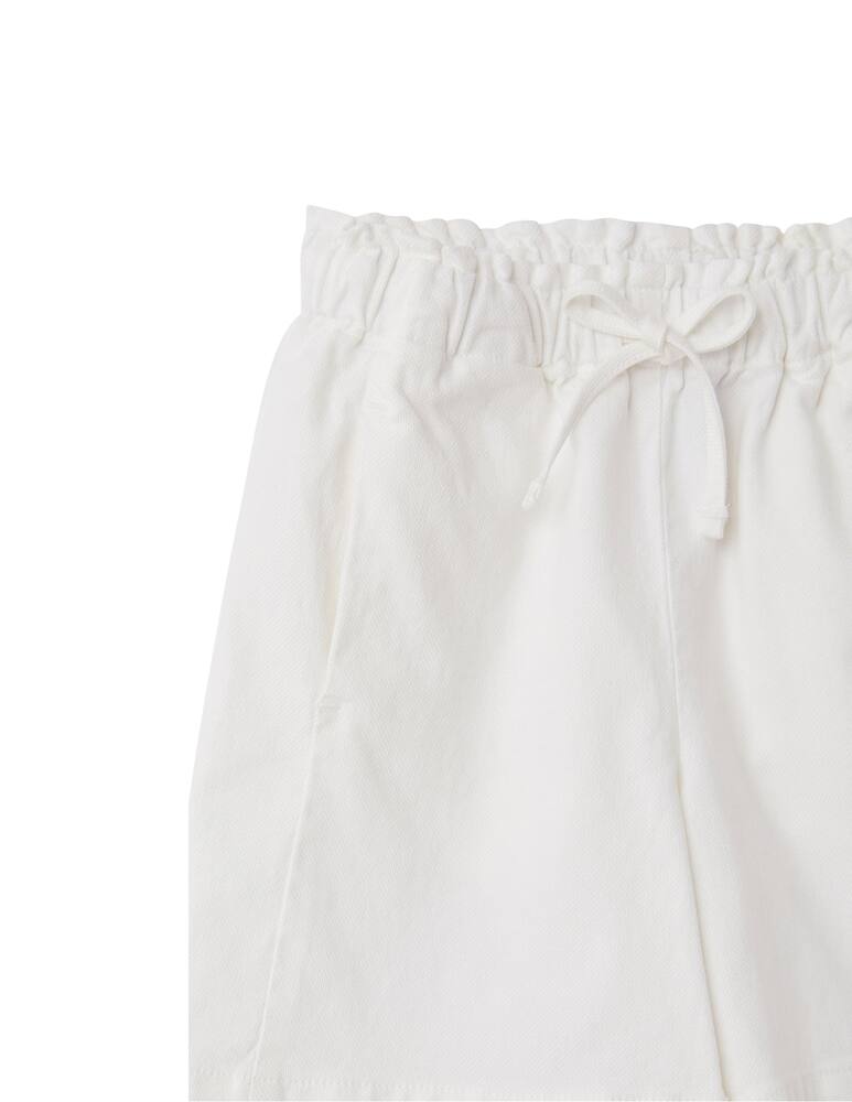 rinascente Il Gufo Bermuda in canvas con coulisse in vita