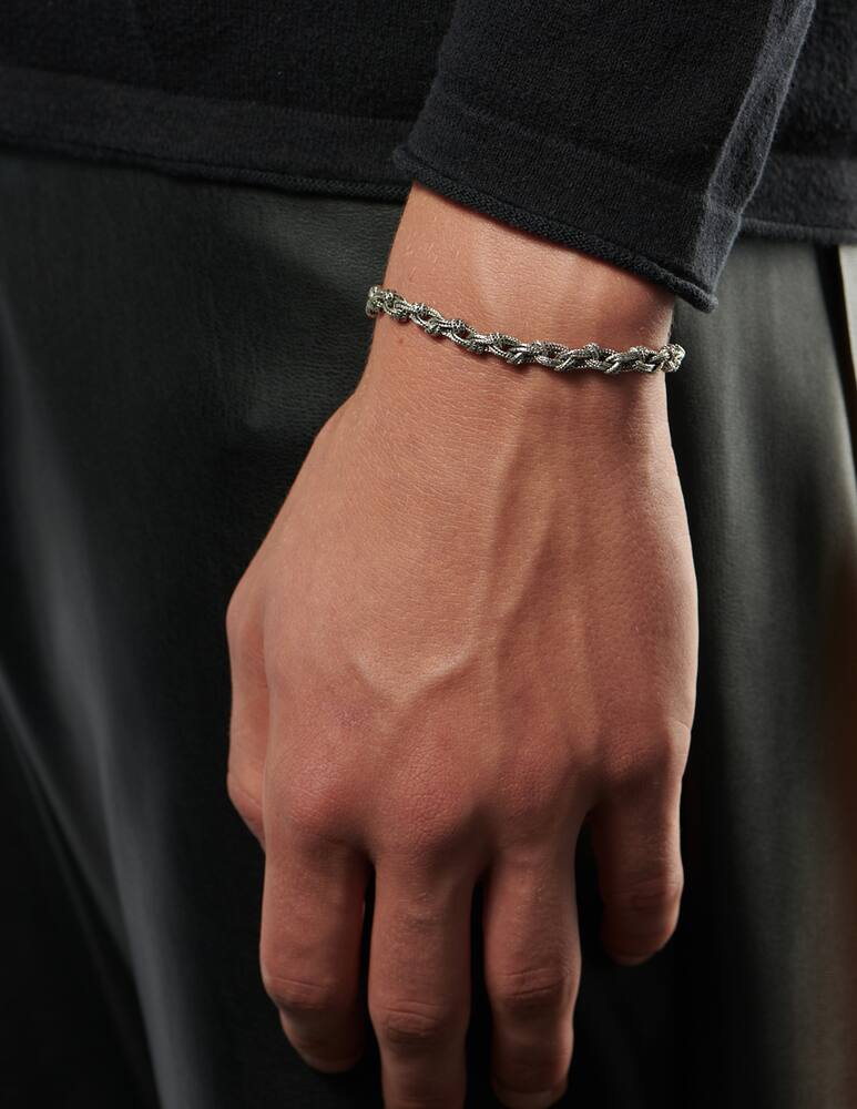 rinascente Emanuele Bicocchi Knot braided bracelet