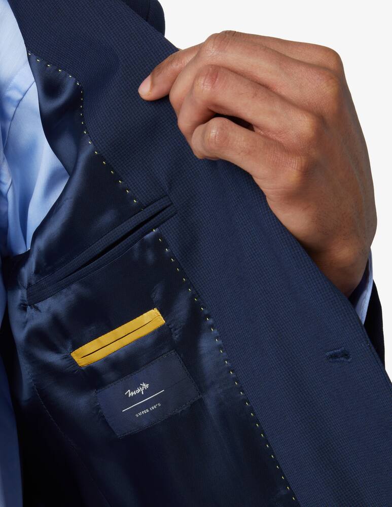 rinascente Misaky Micro check wool d7 suit 