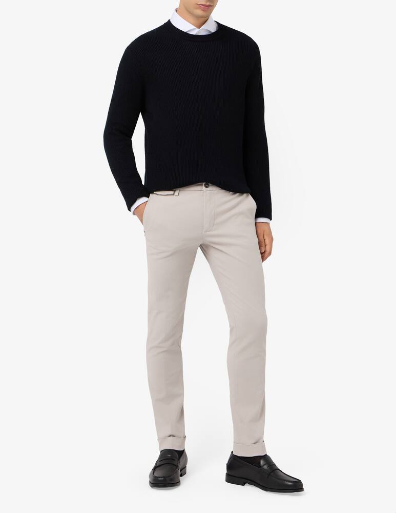 rinascente Teleria Zed Pantaloni Chino con tasca pattina in cotone operato