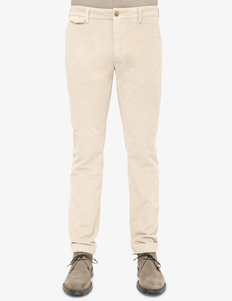 Teleria Zed Pantaloni chino slim velluto modal 200R - immagine 1 Teleria Zed Pantaloni chino slim velluto modal 200R - immagine 1