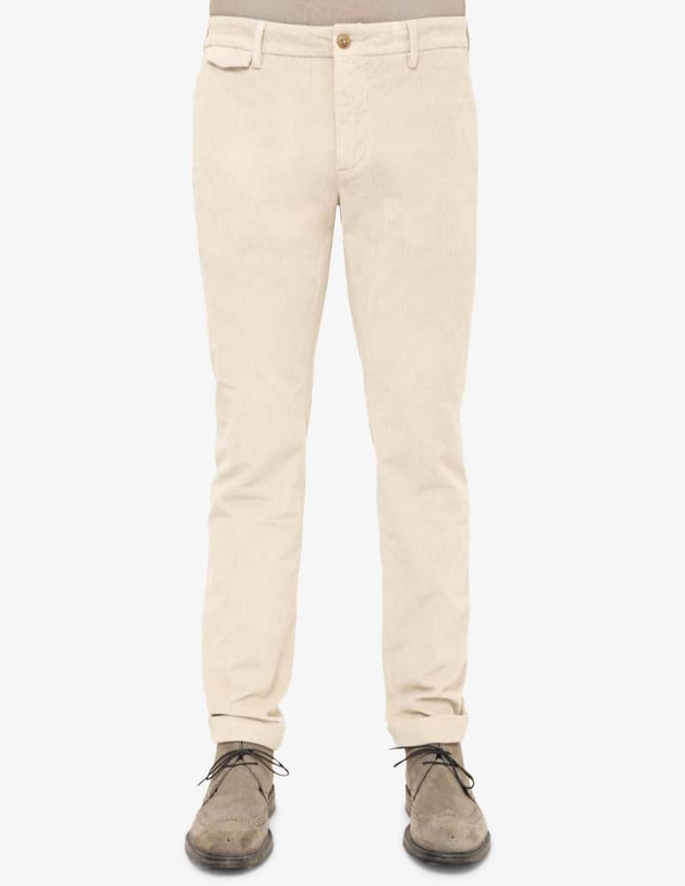 rinascente Teleria Zed Pantaloni chino slim velluto modal 200R