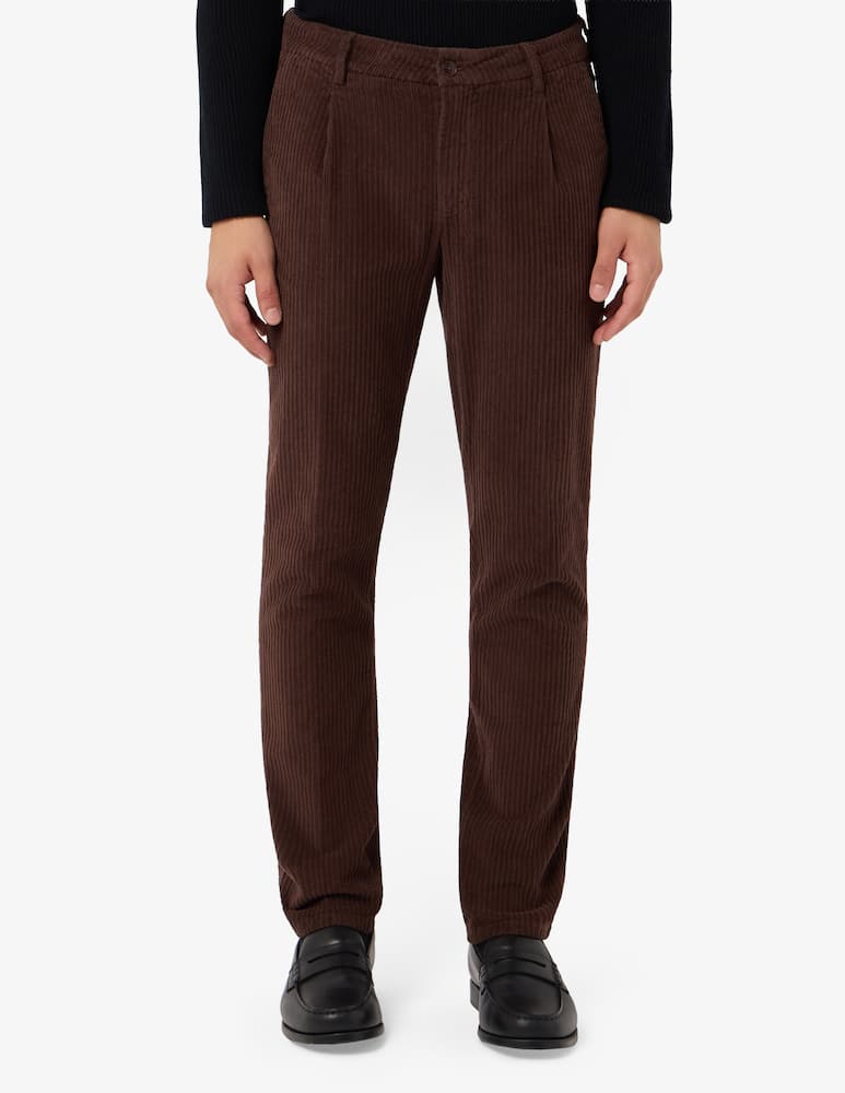 rinascente Teleria Zed Chino slim cord trousers