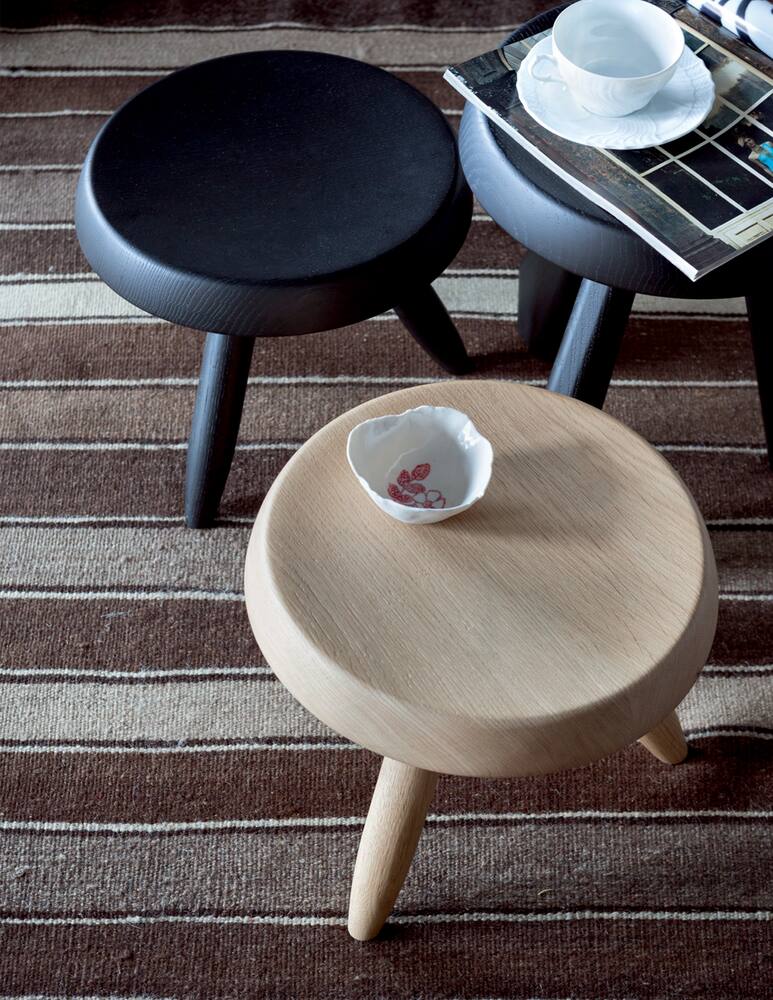 rinascente Cassina Tabouret Berger Sgabello - Nero