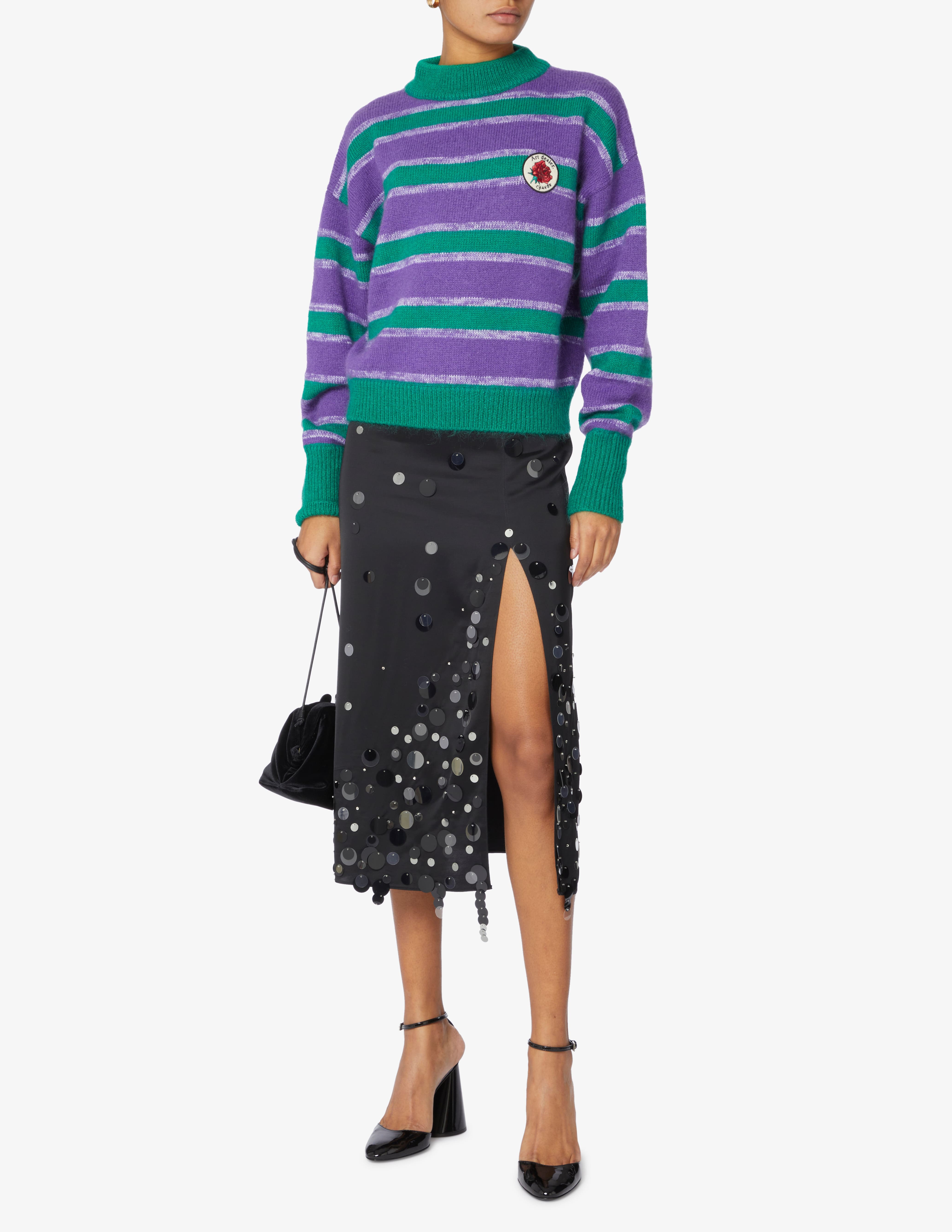 Acquista Art Dealer Gonna midi Margot - Nero su Rinascente