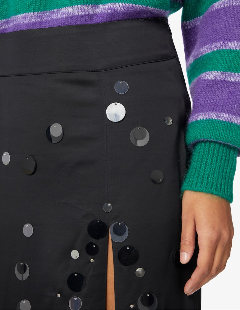 rinascente Art Dealer Margot midi skirt - Black