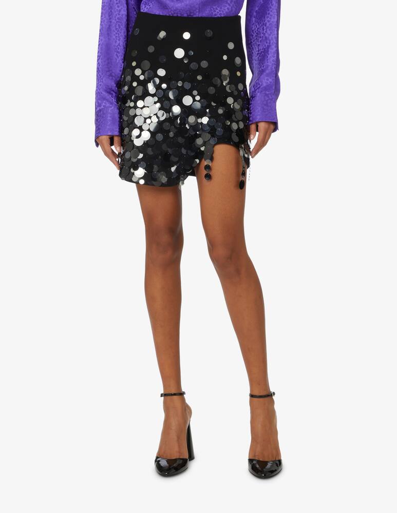 rinascente Art Dealer Lily mini skirt- Black - Black