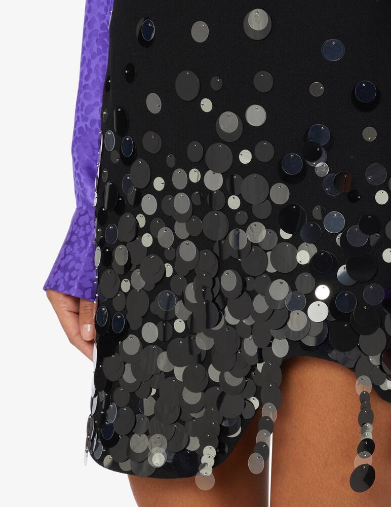 rinascente Art Dealer Lily mini skirt- Black - Black