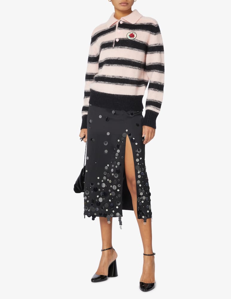 rinascente Art Dealer Polo sweater - Black