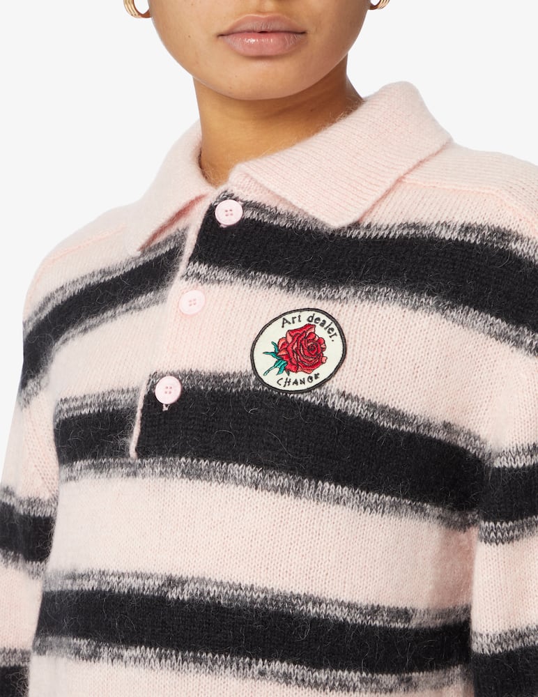 rinascente Art Dealer Polo sweater - Black