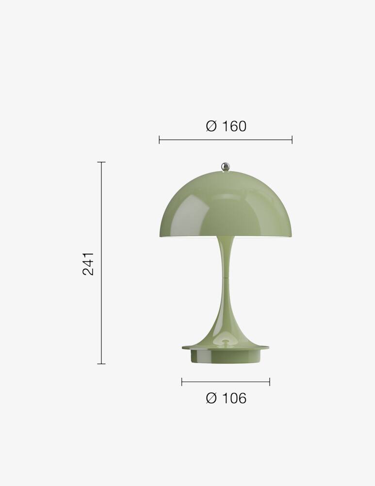 rinascente Louis Poulsen Panthella 160 Lampada Portabile V3