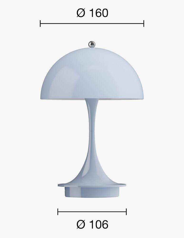 rinascente Louis Poulsen Panthella 160 Lampada Portabile V3