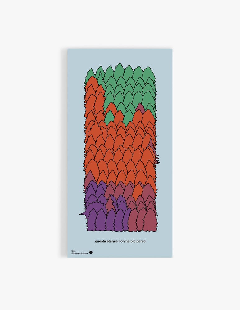 rinascente Ciao Discoteca Italiana Il Cielo in una Stanza Poster