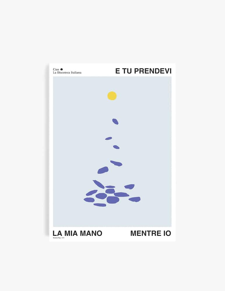 rinascente Ciao Discoteca Italiana Sfiorivano Le Viole Poster