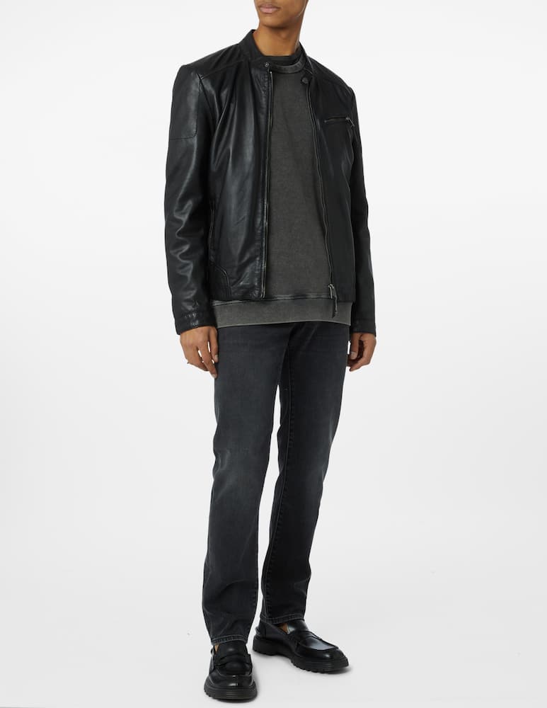 rinascente Misaky Giubbotto di pelle biker 