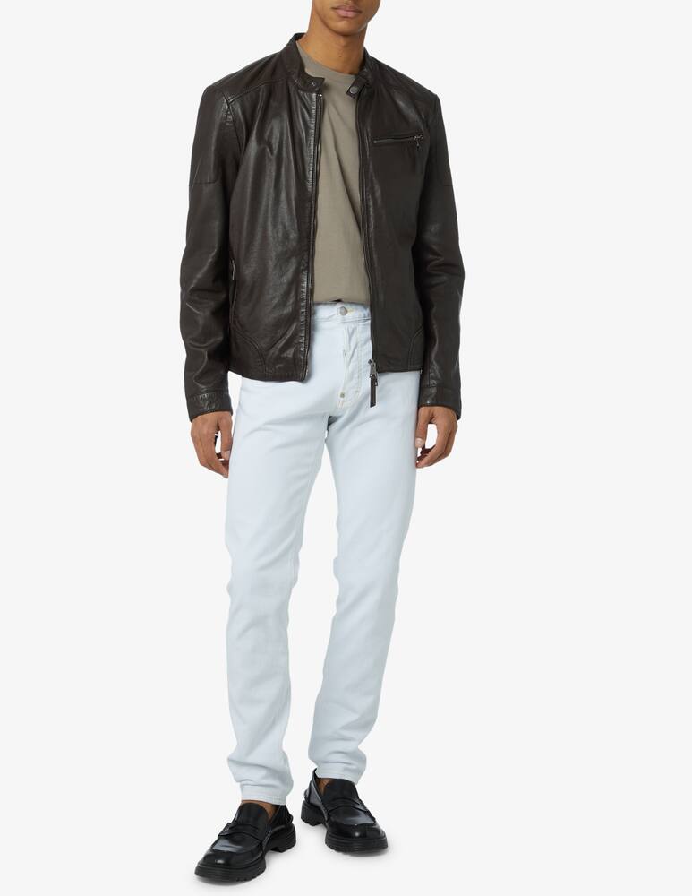 rinascente Misaky Giubbotto di pelle biker 