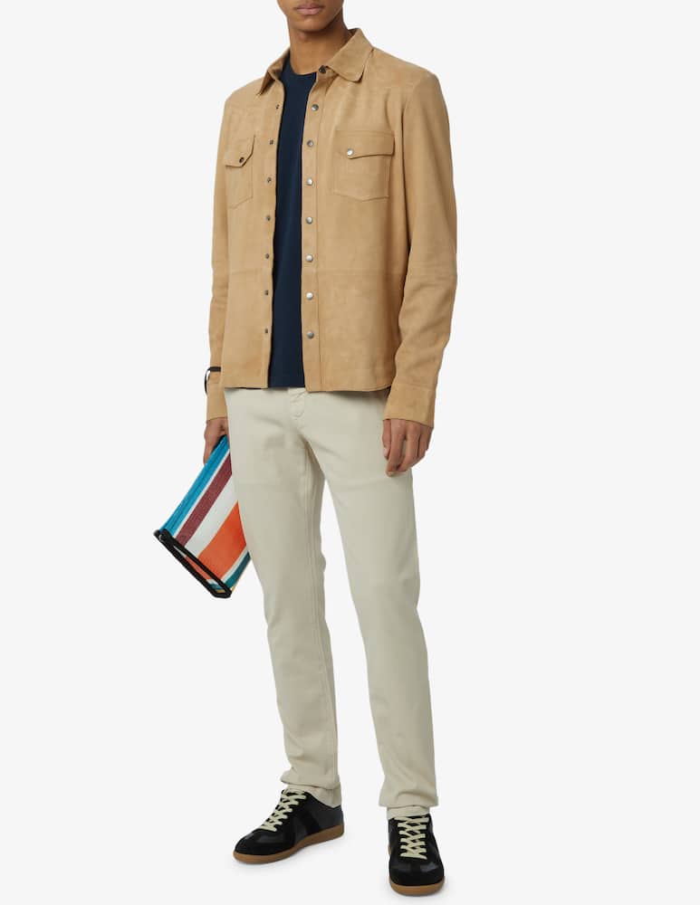 rinascente Misaky Giacca in pelle scamosciata 