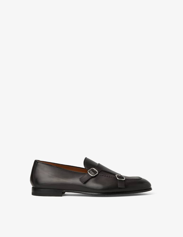 Doucal's Double monk strap leather shoes - picture 1 Doucal's Double monk strap leather shoes - picture 1