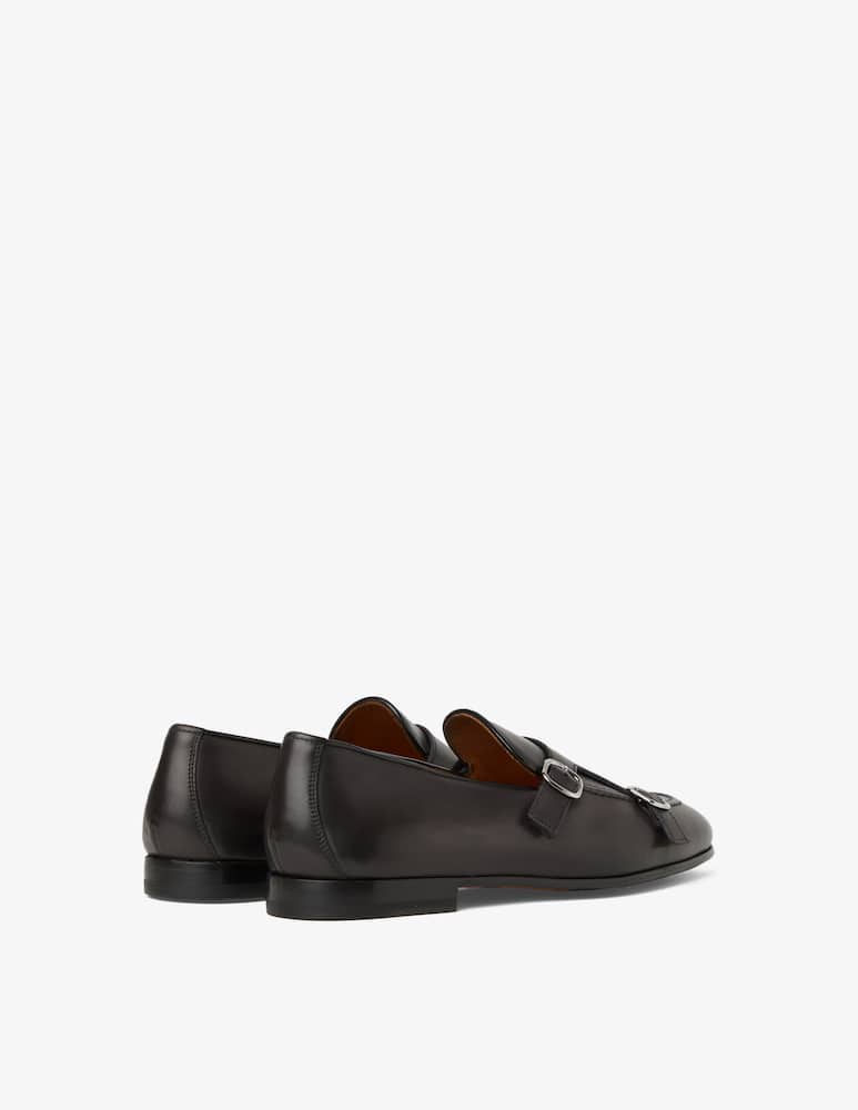 Doucal's Double monk strap leather shoes - picture 4 Doucal's Double monk strap leather shoes - picture 4