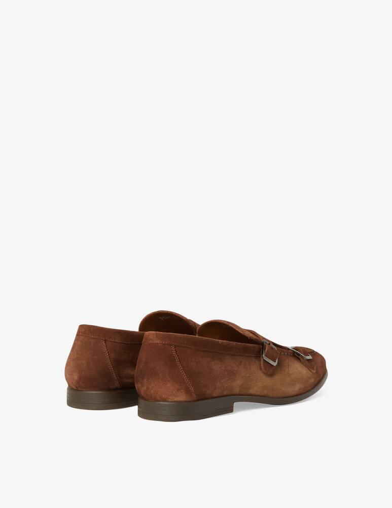rinascente Doucal's Scarpe in suede con doppia fibbia 