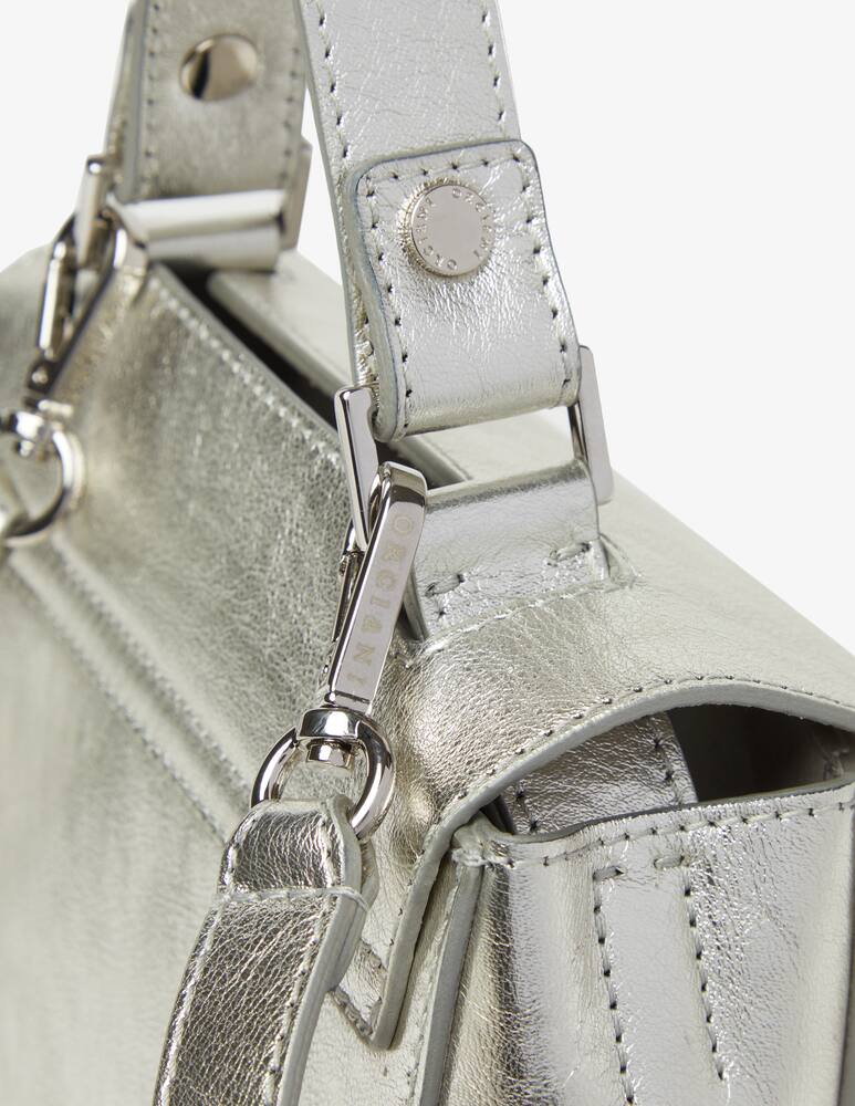 rinascente Orciani Sveva laminated micro bag
