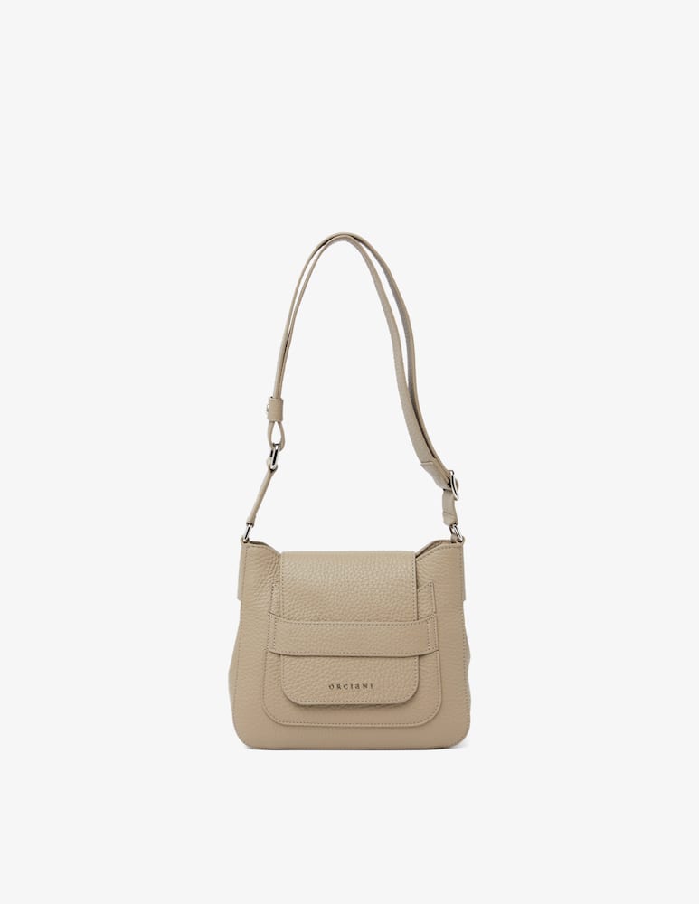 rinascente Orciani Borsa Dama Soft Midi in pelle con tracolla