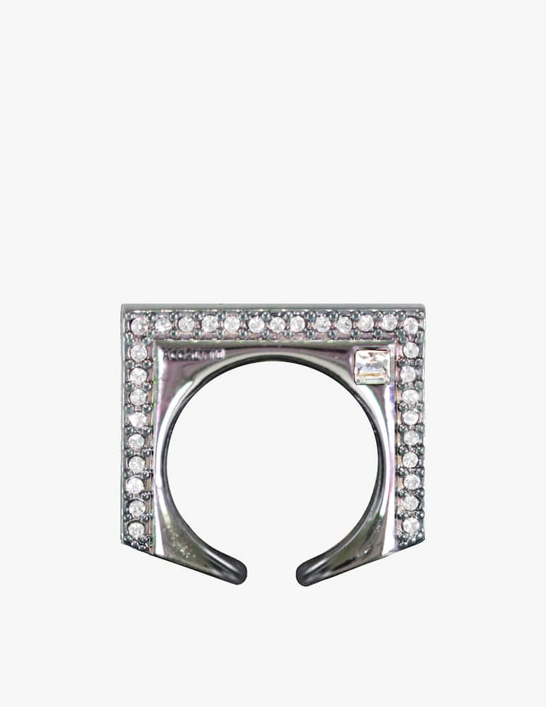 rinascente Acchitto Iridescent plated brass ring