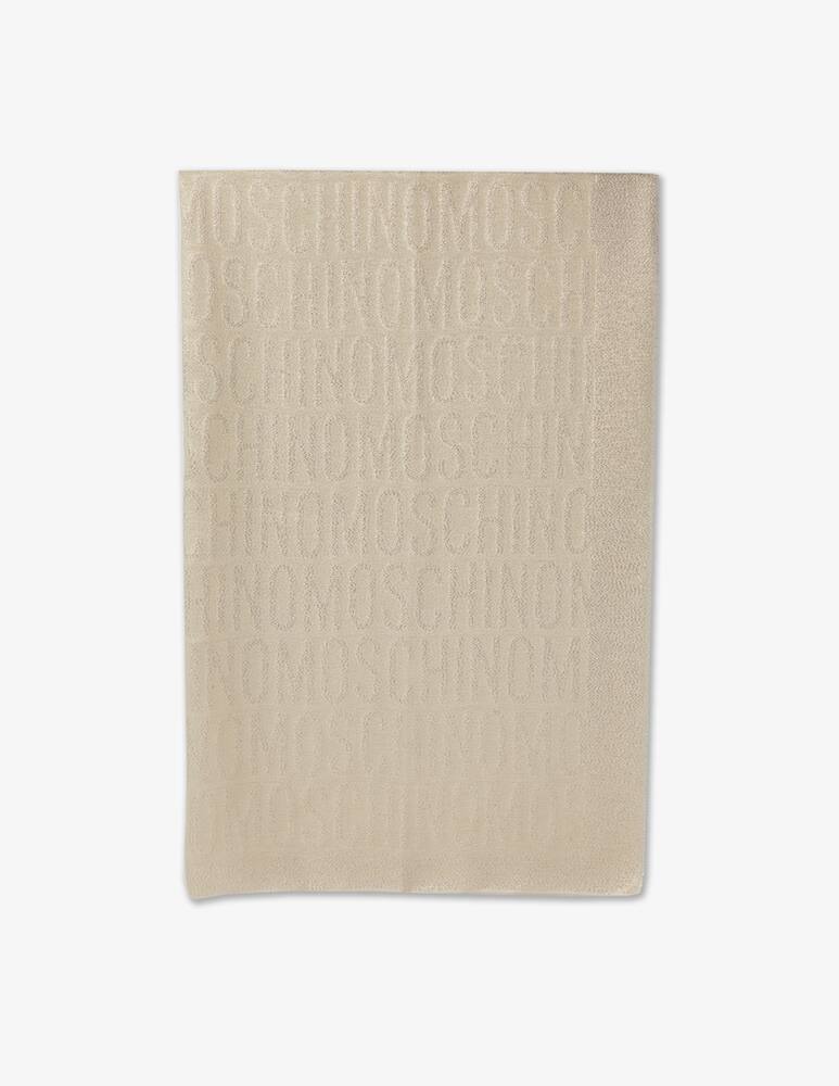 rinascente Moschino Logo foulard