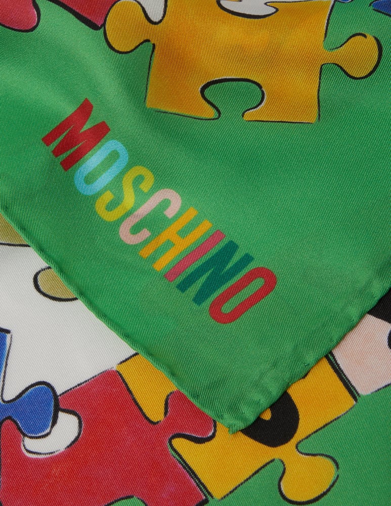 rinascente Moschino Silk foulard