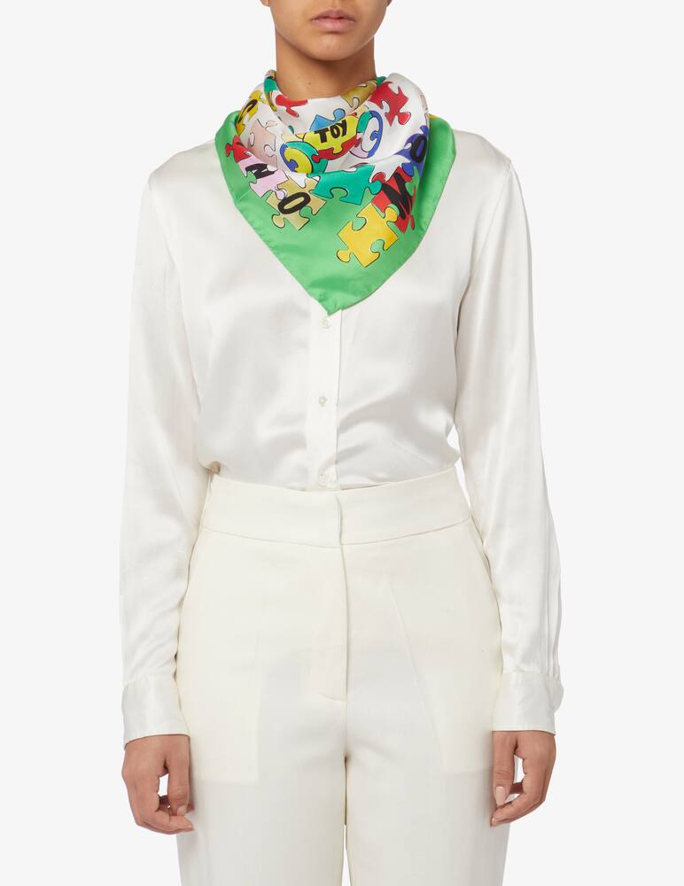 rinascente Moschino Silk foulard