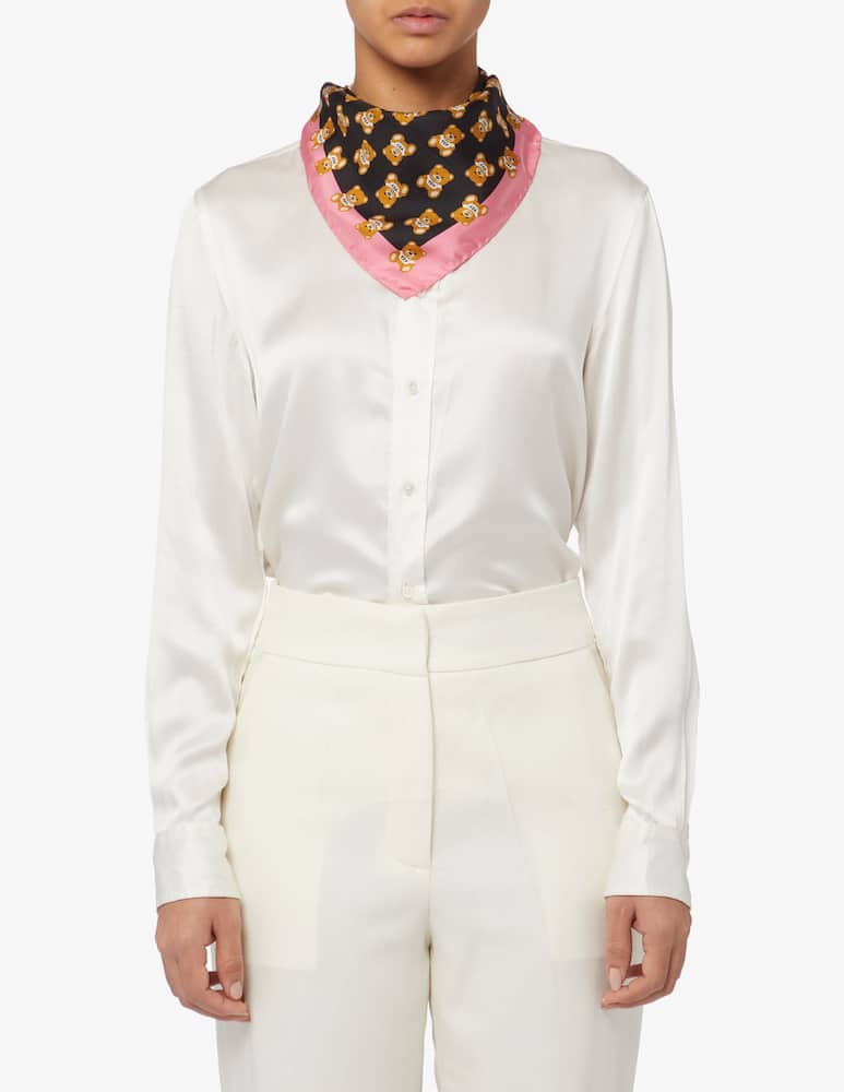 Moschino Foulard in seta - immagine 3 Moschino Foulard in seta - immagine 3