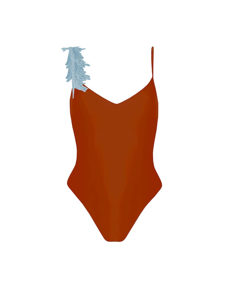 rinascente Clara Aestas Costume intero monospalla Swan