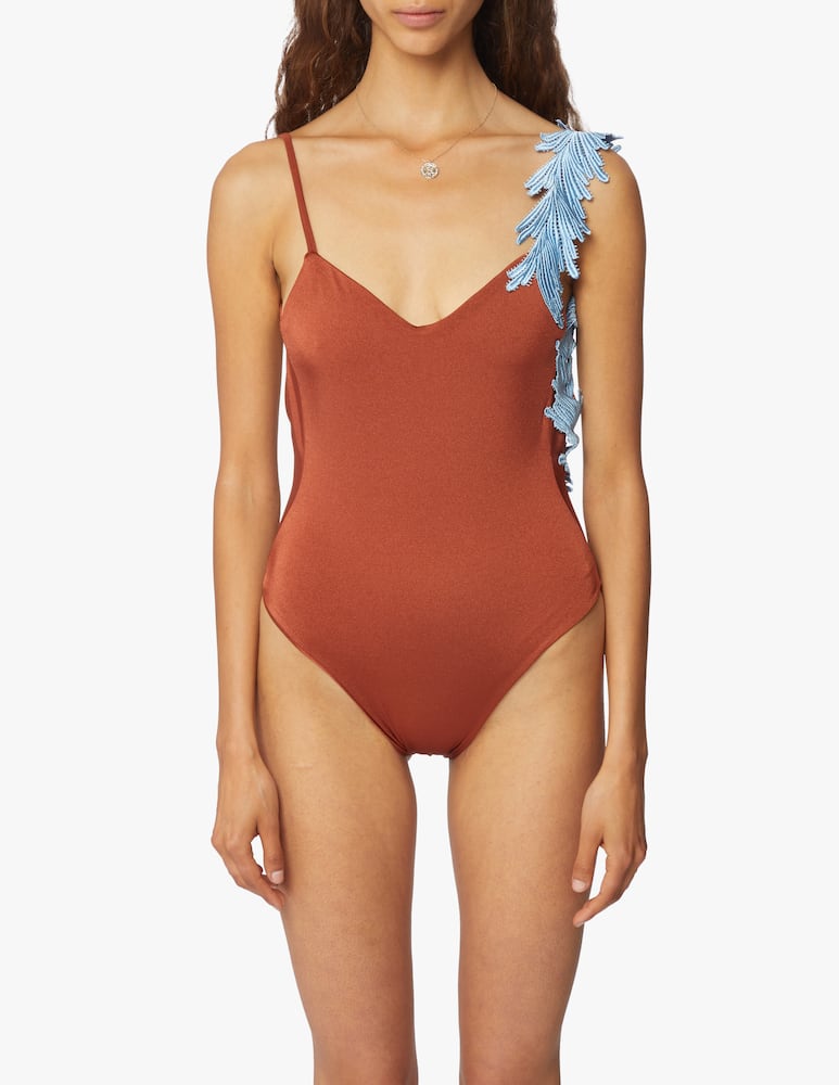 rinascente Clara Aestas Costume intero monospalla Swan