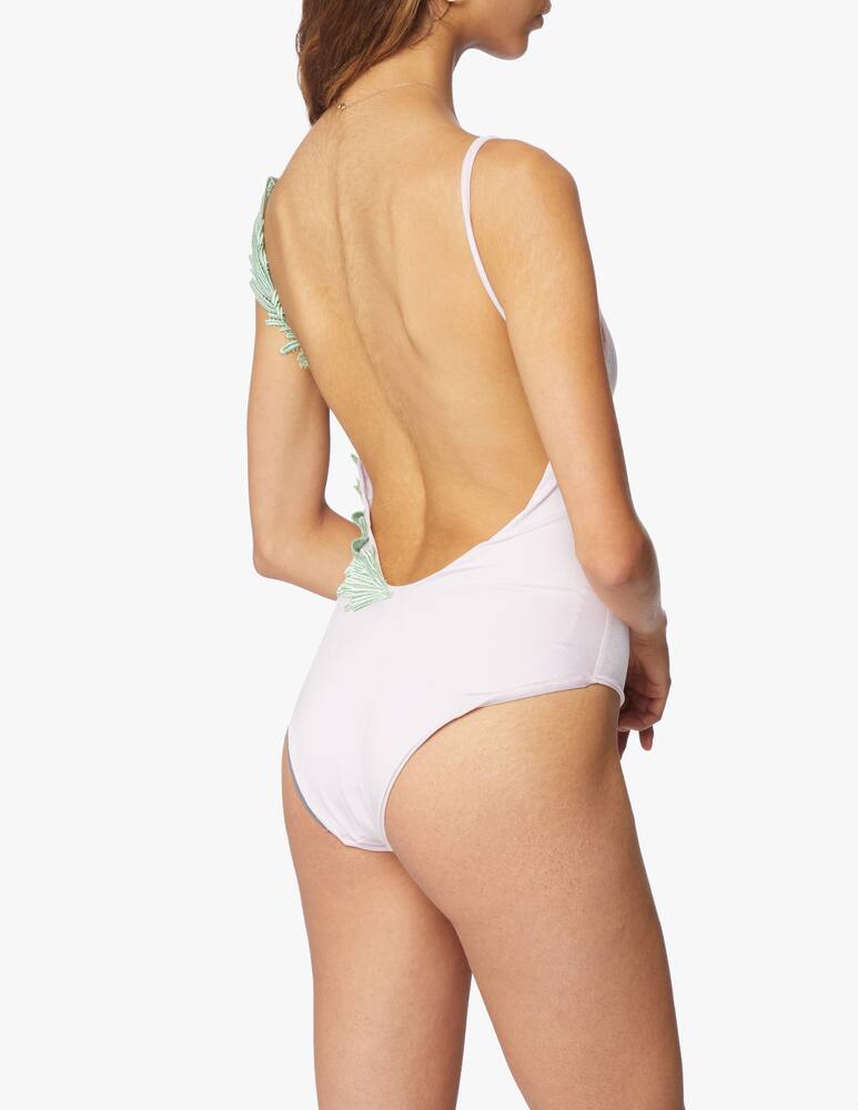 rinascente Clara Aestas Swan one-piece swimsuit