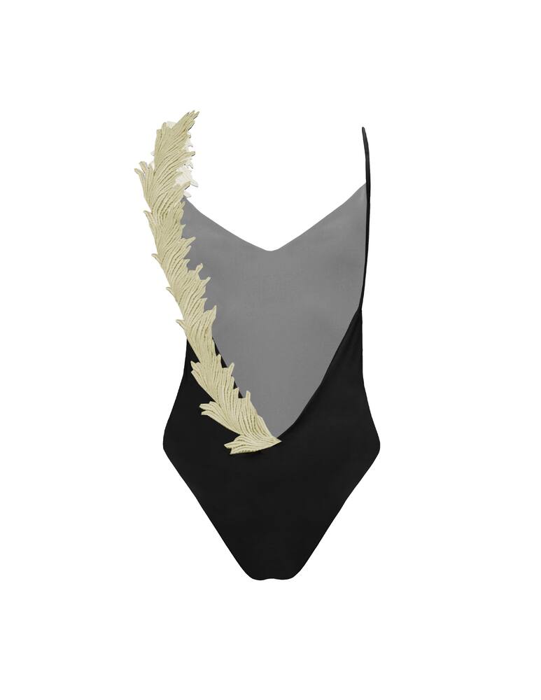 rinascente Clara Aestas Costume intero monospalla Swan