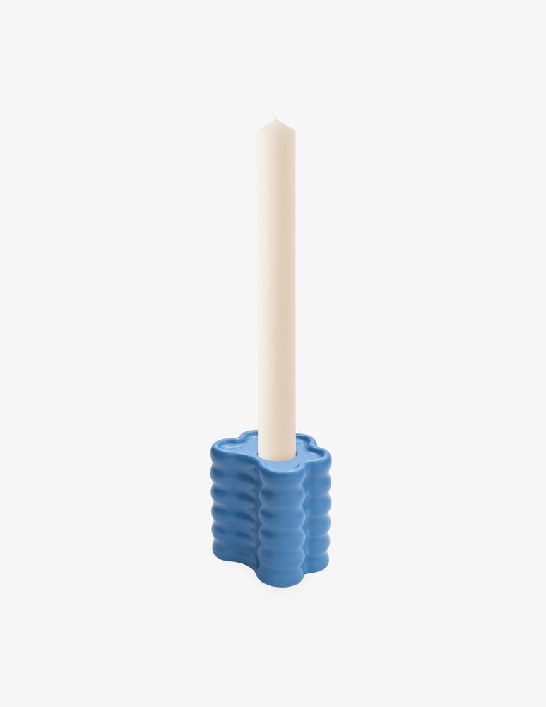 rinascente Octaevo Flora Candle Holder - Blue
