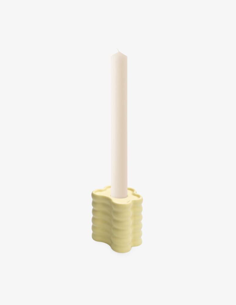rinascente Octaevo Flora Candle Holder - Yellow