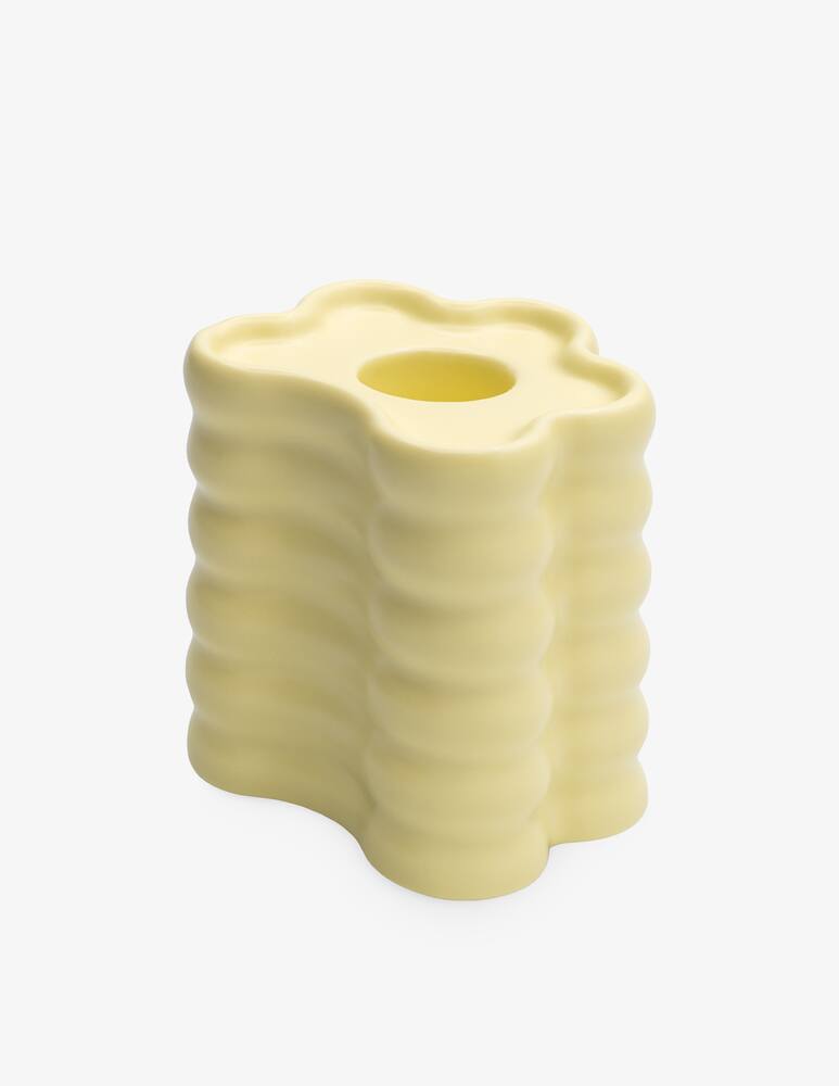 rinascente Octaevo Flora Candle Holder - Yellow