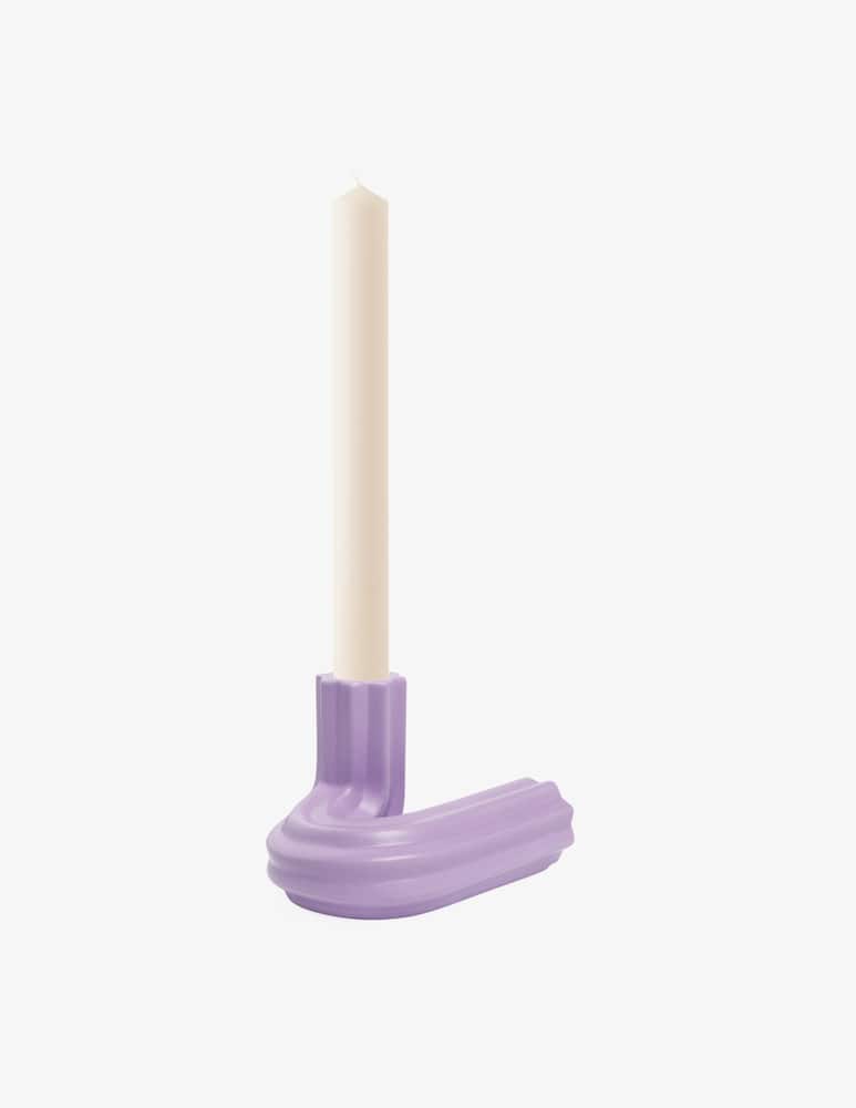 rinascente Octaevo Candle Holder Templo - Violet