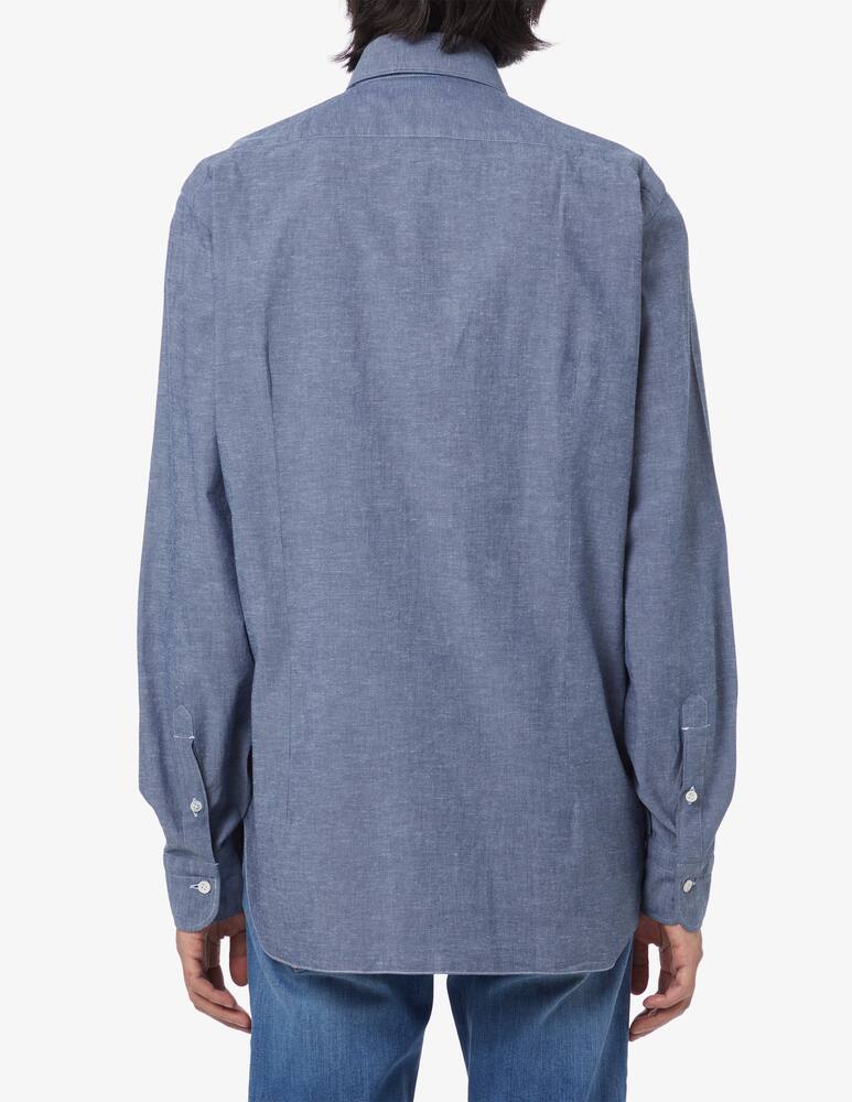 rinascente Barba Napoli Denim light shirt