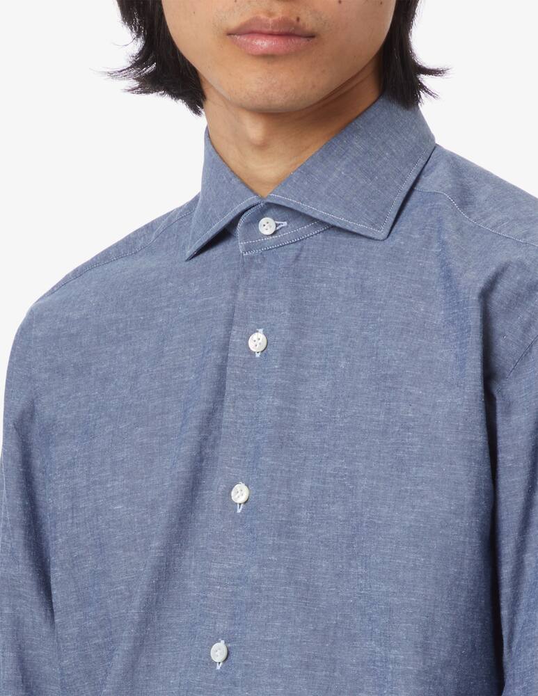 rinascente Barba Napoli Denim light shirt