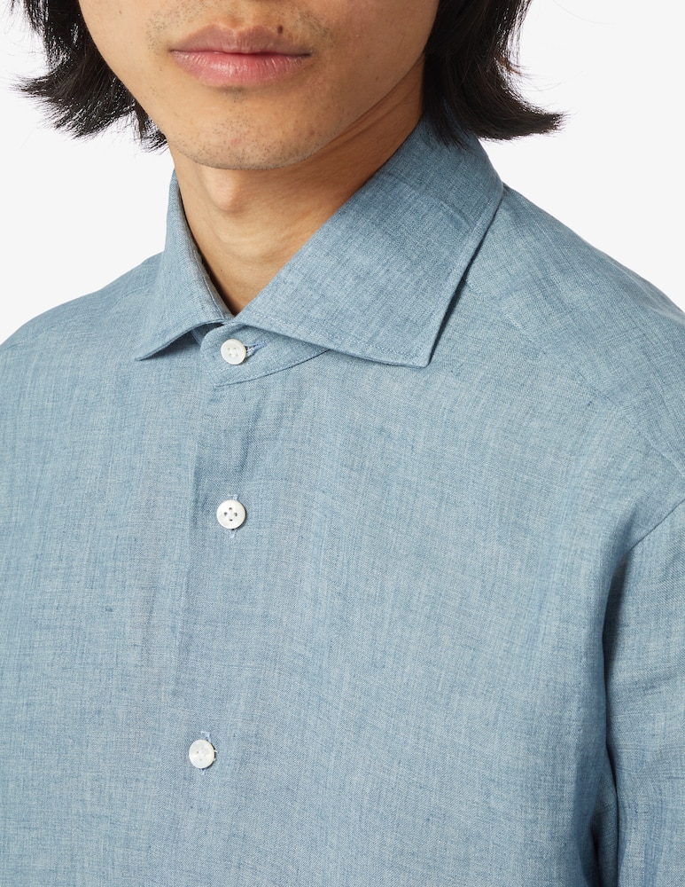 rinascente Barba Napoli Camicia in lino