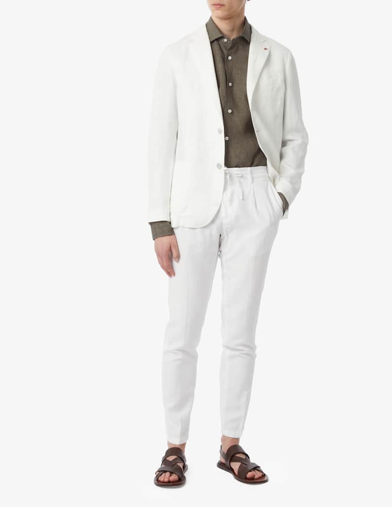 rinascente Barba Napoli Camicia in lino 