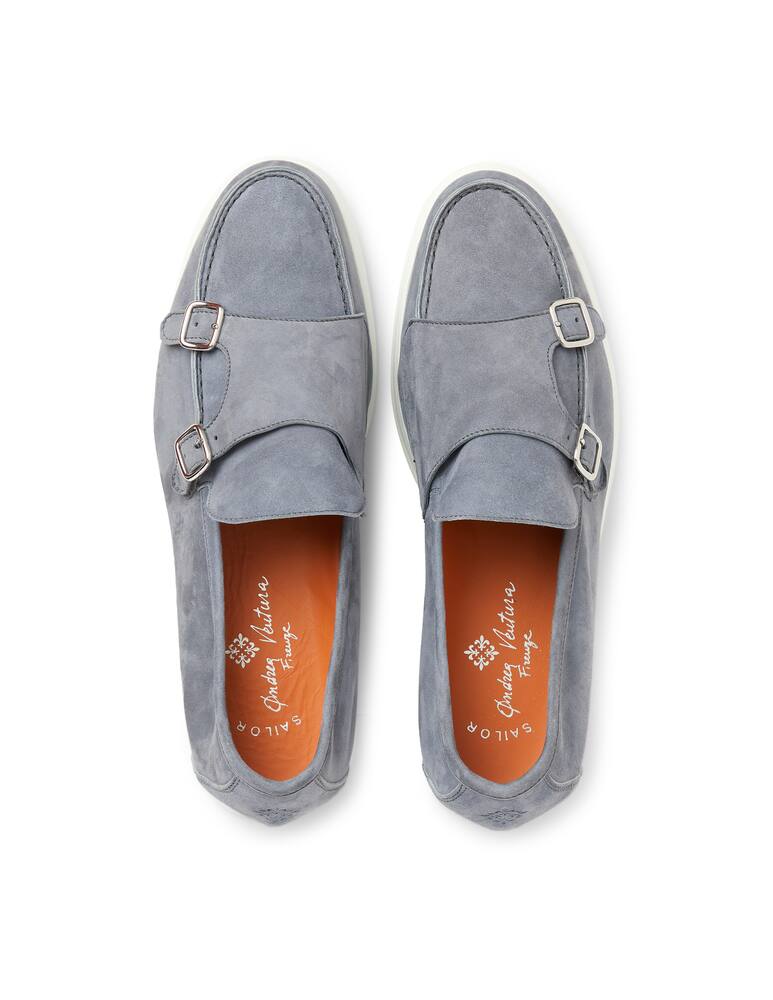 rinascente Andrea Ventura Firenze Monk strap aquariva in pelle