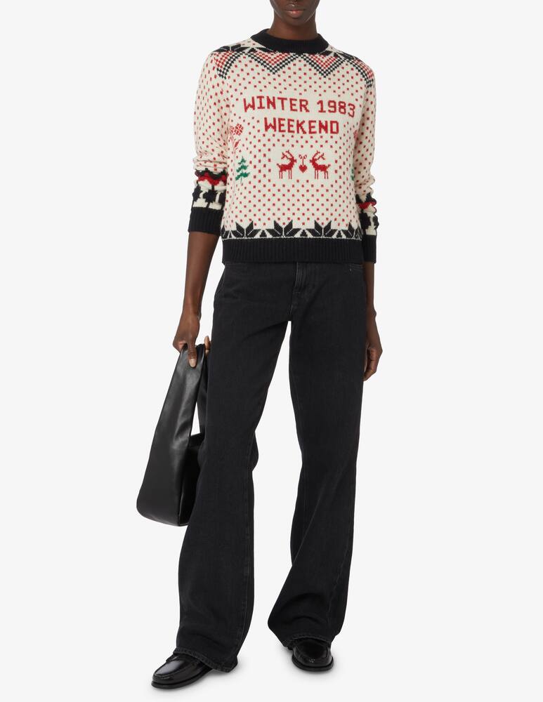 Weekend Max Mara Maglione in misto alpaca Rotondo - Multicolor - immagine 2 Weekend Max Mara Maglione in misto alpaca Rotondo - Multicolor - immagine 2