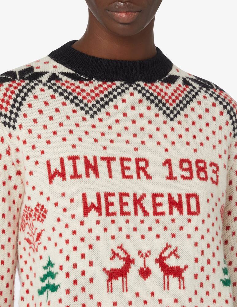 Weekend Max Mara Maglione in misto alpaca Rotondo - Multicolor - immagine 4 Weekend Max Mara Maglione in misto alpaca Rotondo - Multicolor - immagine 4