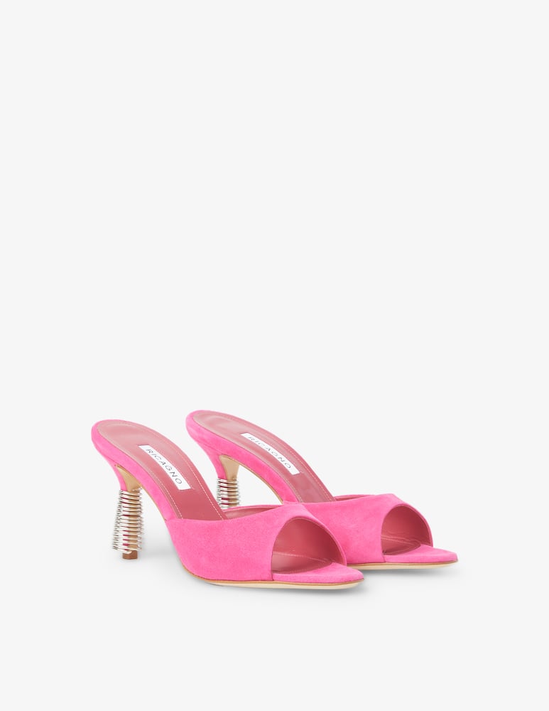 Ricagno Yira peep toe mules - picture 2 Ricagno Yira peep toe mules - picture 2