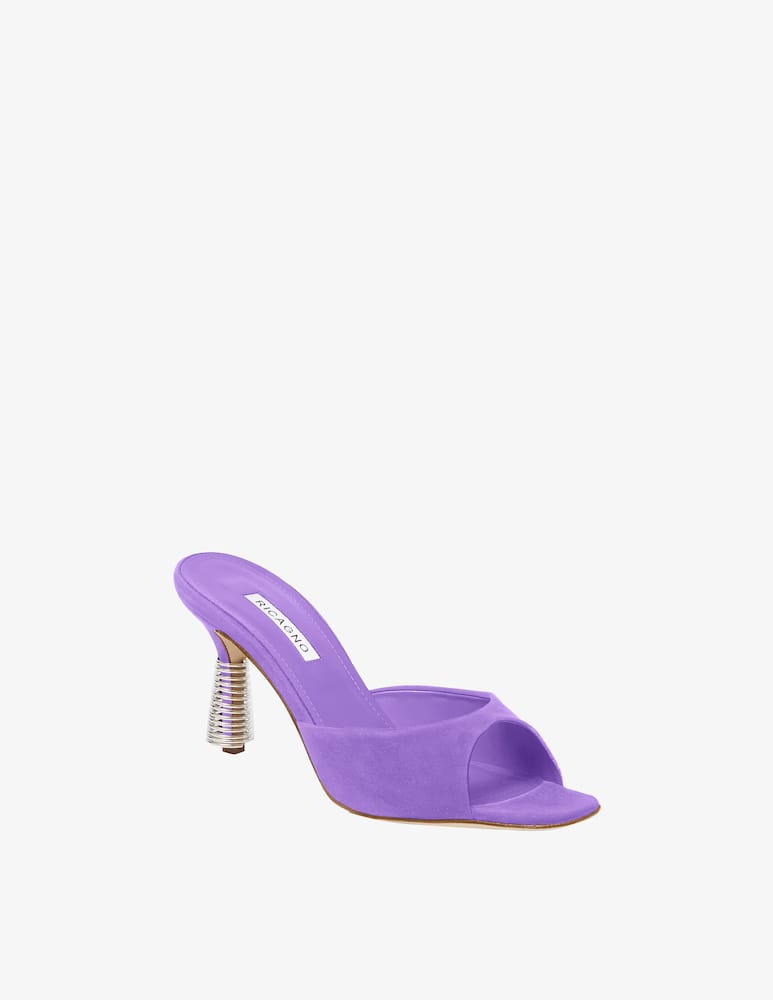 Ricagno Mules con punta aperta Yira - immagine 2